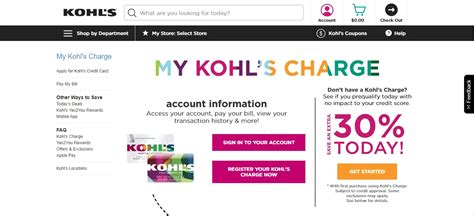 khols.com official site|kohls.com login.